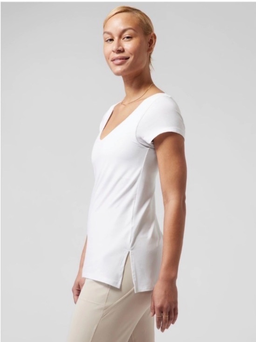 Athleta Essence Support Top in White